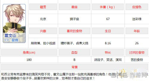 元气偶像季霍文山图片1