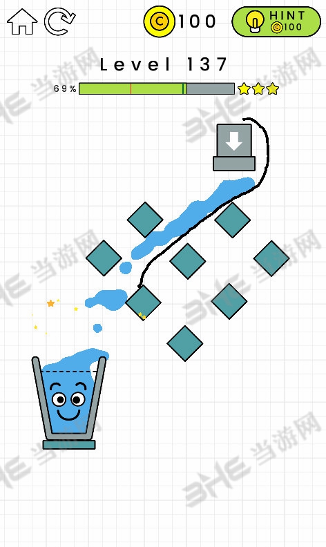 快乐玻璃杯137关图片