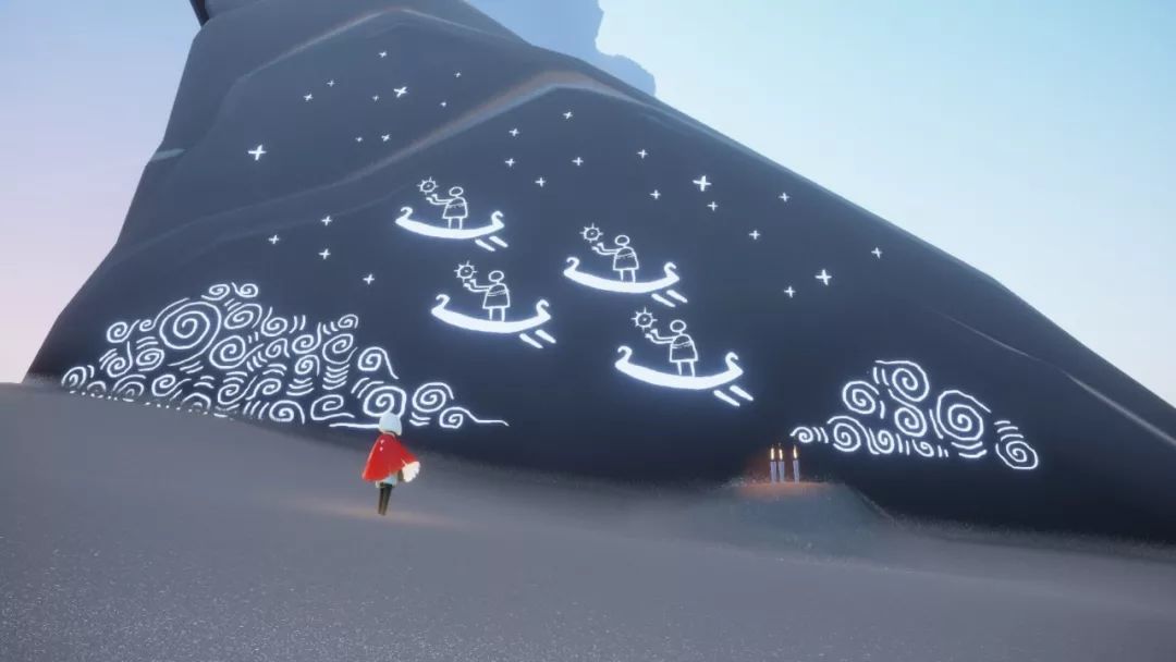 sky光遇石墙壁画