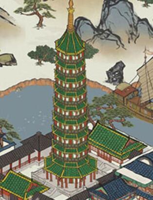江南百景图琉璃塔图片2